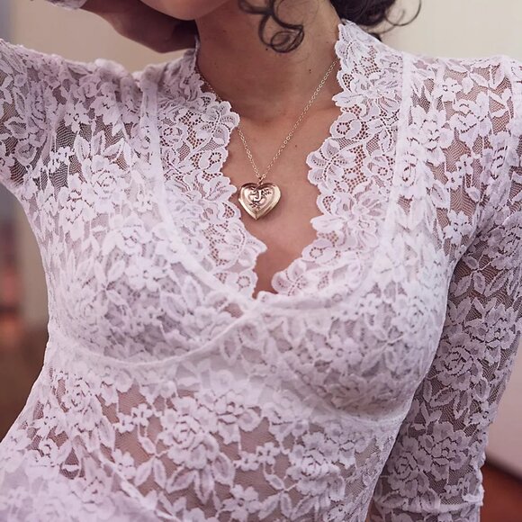 Free People All Day Lace Long Sleeve - Picture 10 of 11